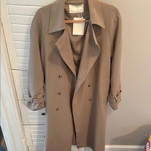 Oak + Fort Over Sized Trench Coat